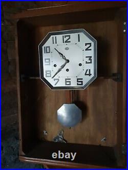 Pendule Horloge, carillon ODO 30, 6 tiges, 6 marteaux +cle fonctionne