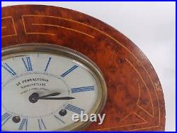 Pendule Tirelire En Bois La Pendastrava Carillon Horloge Art Deco