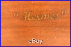 Pendule bois de marque Hermès Année 1940