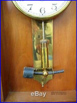 Pendule horloge electrique Ato regulateur Ato Clock electric Leon Hatot Art Deco