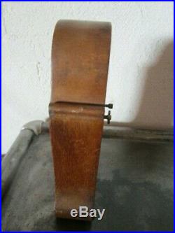Pendulette bois 1920 avec inscrustations de nacre MODERNA