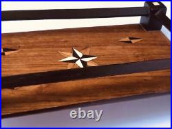 Plateau/Marine/Marqueterie/art-déco/Rose Des Vents/Etoile/voilier /mer/Bretagne
