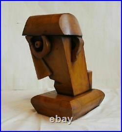 Quality Museum/oeuvre D'art Cubiste/sculpture Art Deco 1930/picasso V Hst Bronze