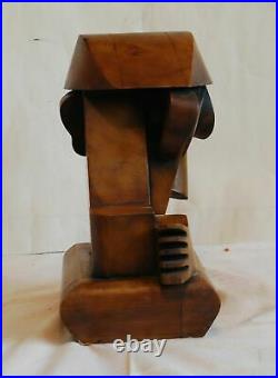 Quality Museum/oeuvre D'art Cubiste/sculpture Art Deco 1930/picasso/no Hst Hsp