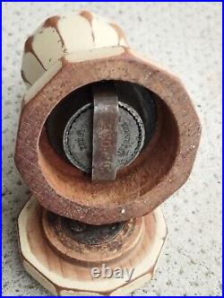 Rare moulin a poivre PEUGEOT FRERES art deco bois laqué pepper mill Pfeffermühle