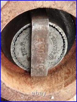 Rare moulin a poivre PEUGEOT FRERES art deco bois laqué pepper mill Pfeffermühle