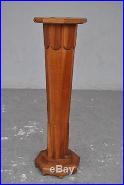 Sellette Art déco en bois forme fuselée 1930
