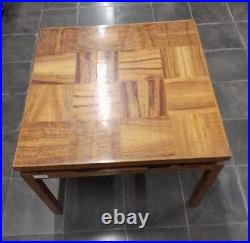 Table Auxiliaire Art-déco. Bois D'olivier. France Années 30 Table Auxiliaire Art-déco. Bois D'olivier. France Années 30