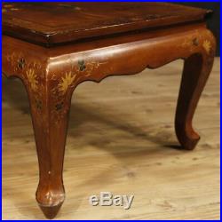 Table basse salon chinoiserie meuble français laqué bois style ancien 900