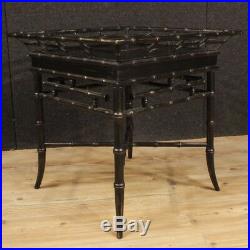 Table basse table salon meubles français style ancien bois laqué chinoiserie 900