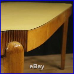 Table italienne meuble design style Gio Ponti en bois moderne salon 900