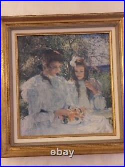 Tableau peinture huile /Vintage 1970