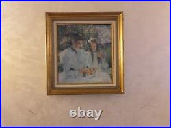 Tableau peinture huile /Vintage 1970