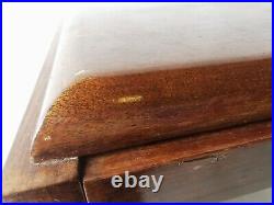 Vitrine WOOD WOOD Art Deco 1930/1940 Bois Tiroir Bas 2 Etageres porte Verre