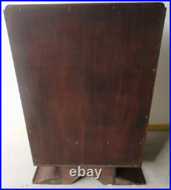 Vitrine WOOD WOOD Art Deco 1930/1940 Bois Tiroir Bas 2 Etageres porte Verre