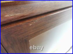 Vitrine WOOD WOOD Art Deco 1930/1940 Bois Tiroir Bas 2 Etageres porte Verre